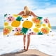 thumbnail image 1 of Puntoco Microfiber Beach towel Super Lightweight Colorful Bath towel Sandproof Beach Blanket Multi-Purpose towel for Travel Swimming Pool 30X60 Inch, 1 of 6