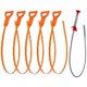 thumbnail image 2 of Paquete de 6 herramientas de dragado de alcantarillado, removedor de obstrucciones de drenaje de cabello, herramienta de limpieza de barrena para alivio de drenaje, 2 of 5