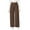 Coffee, variant on Chbgutlmr Work Pants Women Straight Leg Stretchy High Waist Loose Business Dress Trousers with Pockets