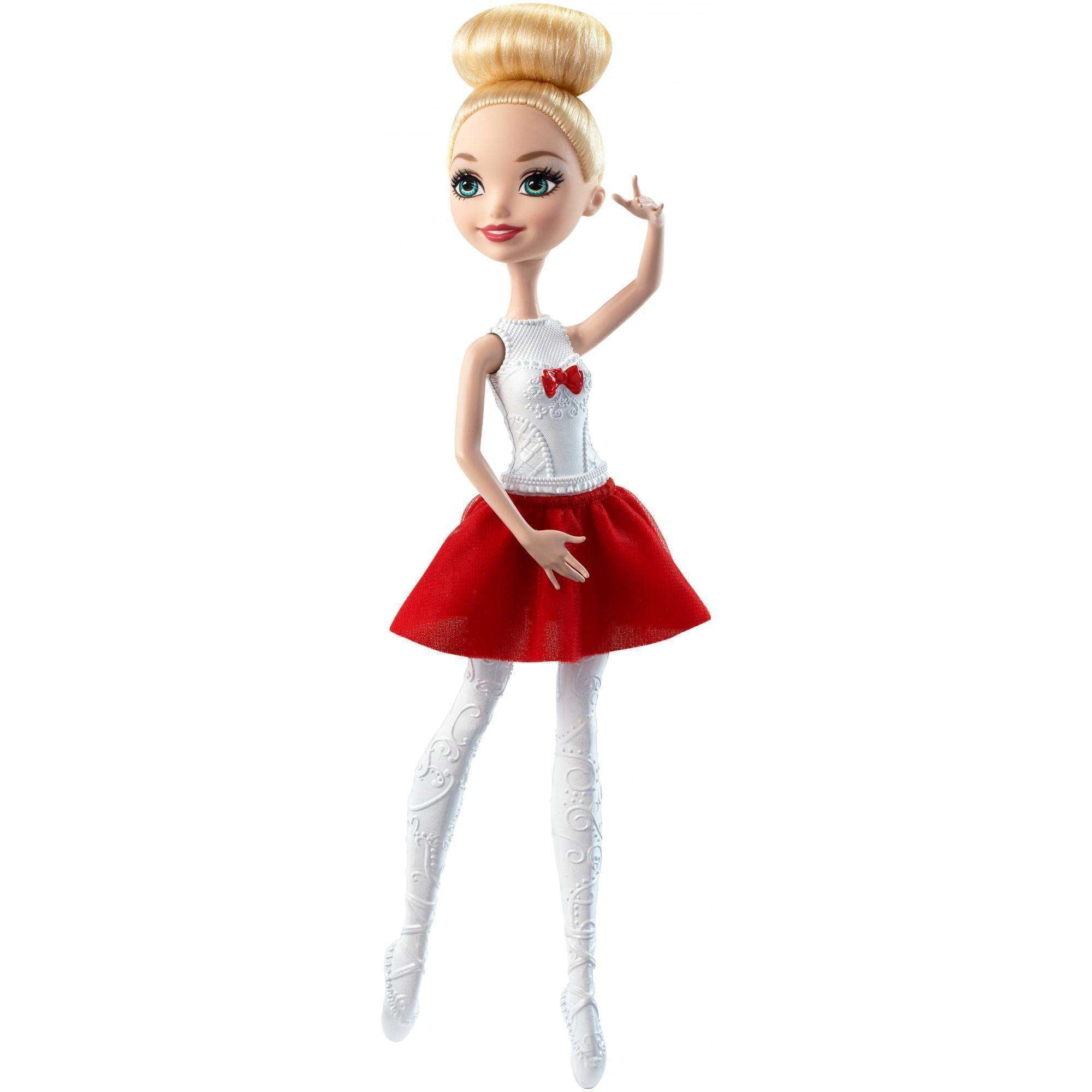 Boneca Ever After High Apple White Bailarina Usada