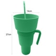 thumbnail image 6 of D-GROEE Snack and Drink Cup - Drink and Snack Cup in One, Stadium Tumbler Cups with Bowl on Top for Movies Home Use, 6 of 6