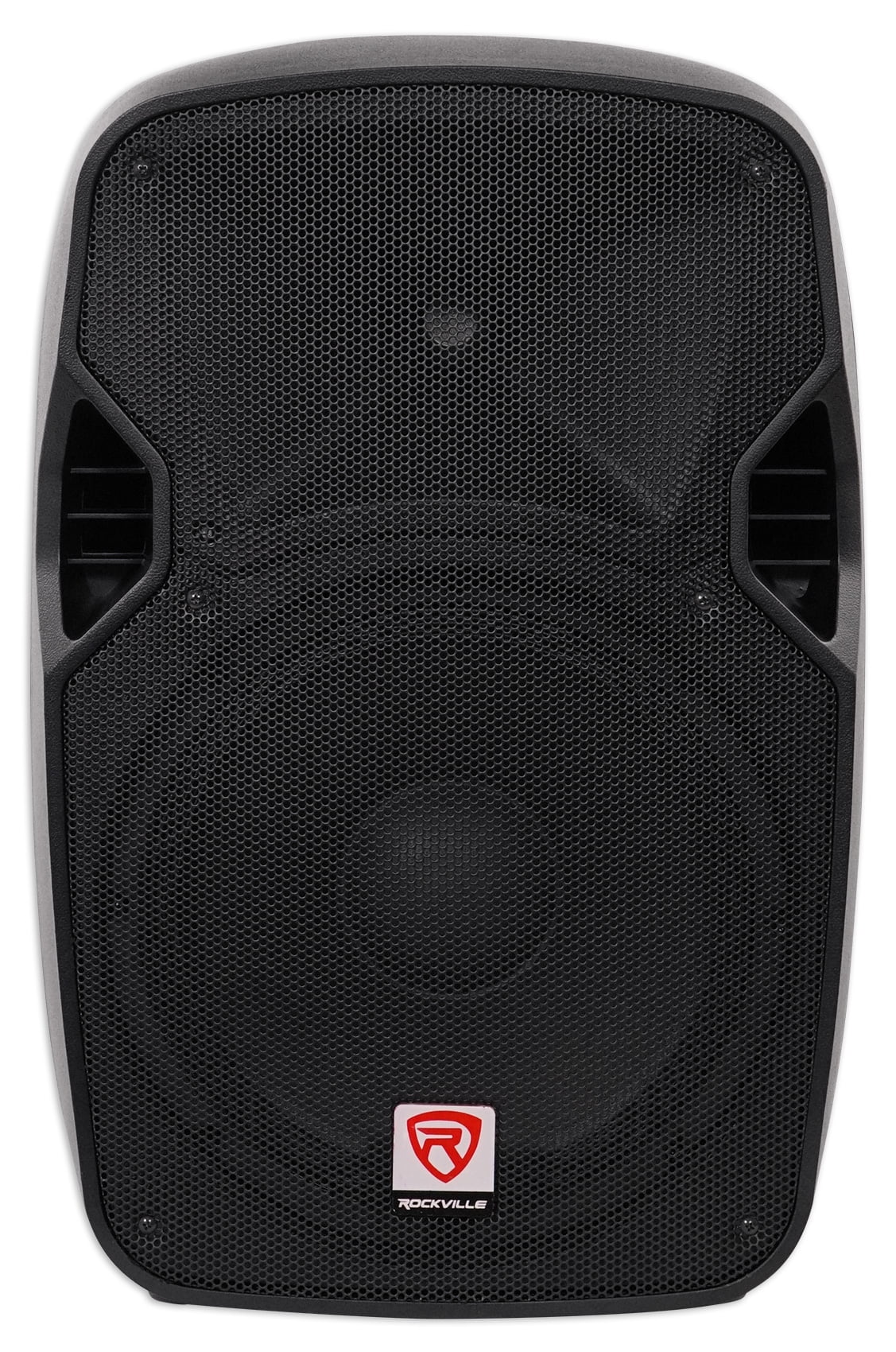 DJ Package w/ (2) 12" Speakers+Bluetooth Amplifier+Facade+Mics+Stands+Cables+Bag