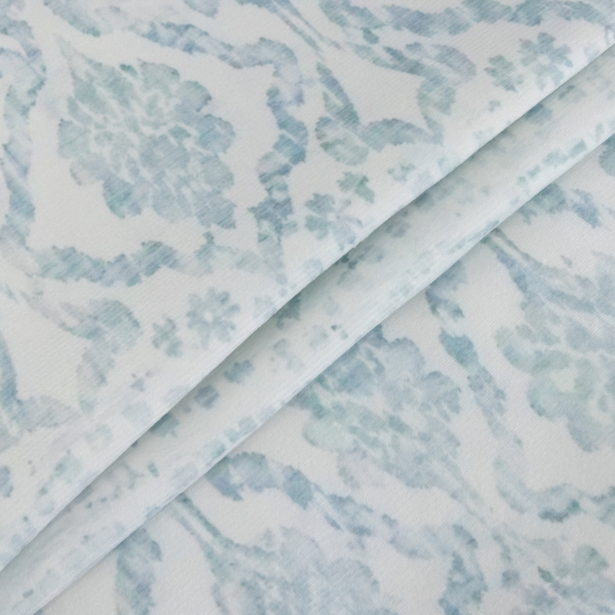 Unique Bargains Set of 2 Modern Botanical Floral Printed Throw Pillow Covers Light Blue 18"x18"
