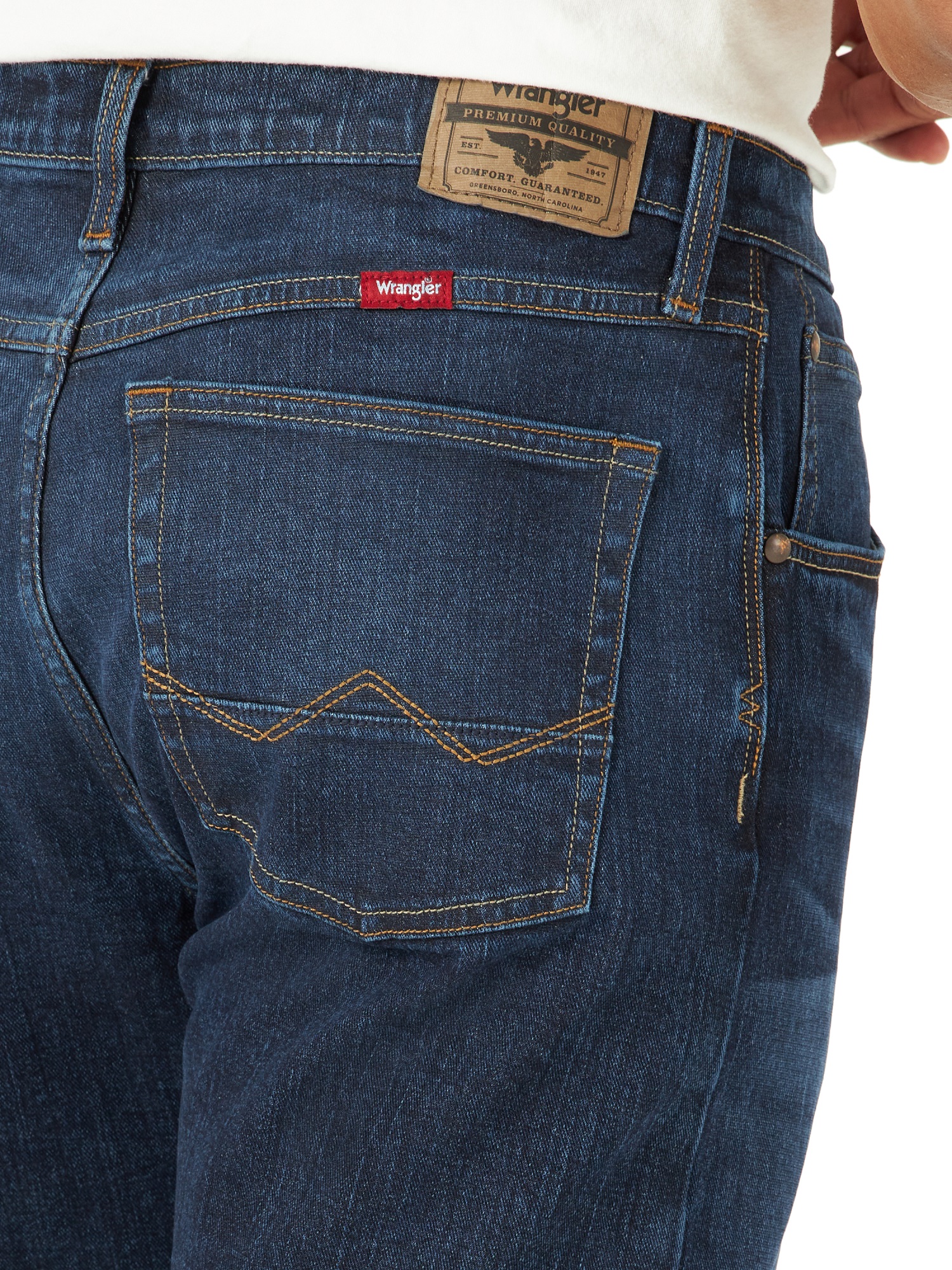 Wrangler Men's and Big Men's Straight Fit Jean