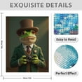 thumbnail image 3 of Diamond Art Kits for Adults - 5d Frog Gentleman With Camera Retro Diamond Painting for Adults, Diamond Art for Adults Beginners, Diamond Painting Kits for Adults for Home Wall Decor, 3 of 7