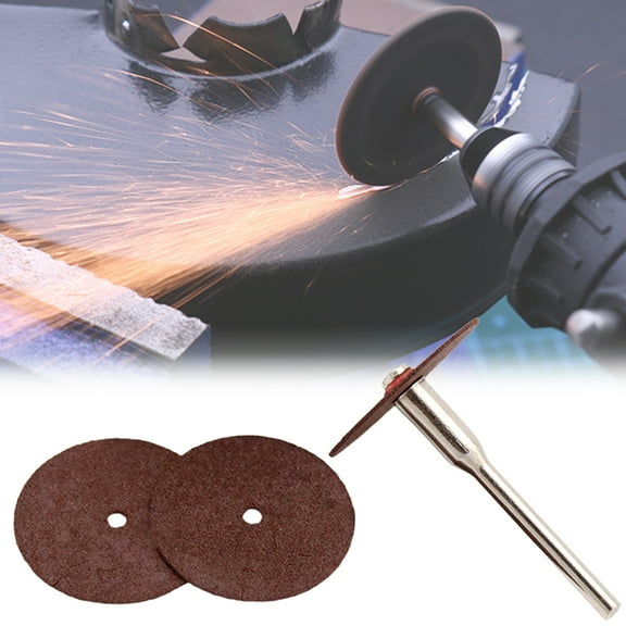 Joernso 36/37Pcs Cutting Discs Kit Wear-proof High Cutting Efficiency Hand Tools Resin Cut Off Wheels Rotary Tools for Metal