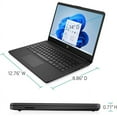 thumbnail image 5 of HP Laptop,14" HD Display , Intel Celeron N4120, 8GB RAM,128GB eMMC,1 Year Office 365, Webcam, HDMI, WiFi, Windows 11 Pro, Black, 5 of 5