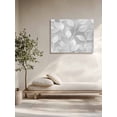 thumbnail image 5 of Silver Gray Leaves Wall Art for Living Room,Canvas Picture Wall Decor for Bathroom Bedroom,Vintage Abstract Branch Botanical Painting Artwork for Office Kitchen Hallway Dining Room Home Decor 12"x16", 5 of 8
