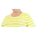 thumbnail image 2 of Jones New York Womens Plus Crewneck Striped T-Shirt, 2 of 3