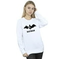 thumbnail image 2 of DC Comics Womens Batman Black Stare Logo Sweatshirt, 2 of 3