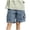 Blue, variant on Boys' Elastic Waist Cargo Shorts Multi-Pocket Casual Summer Shorts