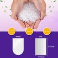 thumbnail image 2 of RYTHGF-2-Gallon Trash Bag Extra-Small Garbage-Bags - Heihaily Unscented Strong Thick Mini Clear White Bulk 200 Counts Recycling Plastic Liners for Kitchen Office Bathroom Car Can, 2 of 4
