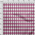 thumbnail image 2 of oneOone Cotton Silk Pink Fabric Argyle Check Sewing Fabric By The Yard Printed Diy Clothing Sewing Supplies 42 Inch Wide, 2 of 4
