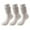 White, variant on 3 Pair Funny Socks for Women Cotton Slouch Winter Boot Socks Soft Comfortable Mositure Wicking Stacked Sock Solid Color Scrunch Winter Socks White