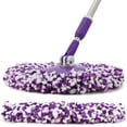 thumbnail image 5 of 4 Replacement Micro Mop Head Refills for 360 Degree Rotation Replacement Microfiber Mop Head for Round Magic Mop Standard Size Purple 4 Pack, 5 of 5
