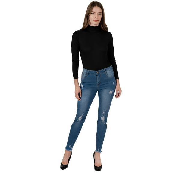 Via Rodeo High Waisted Skinny Jeans