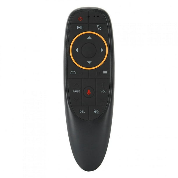 G10 Black Voice Remote Control 2.4G Air Mouse Mini teclado inalámbrico con giroscopio (2.4g Body Feeling Gyroscope Voice)