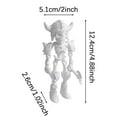 thumbnail image 2 of 3D Printed Vintage Skeleton Magnetic Figurine for Kitchen (White), 2 of 7