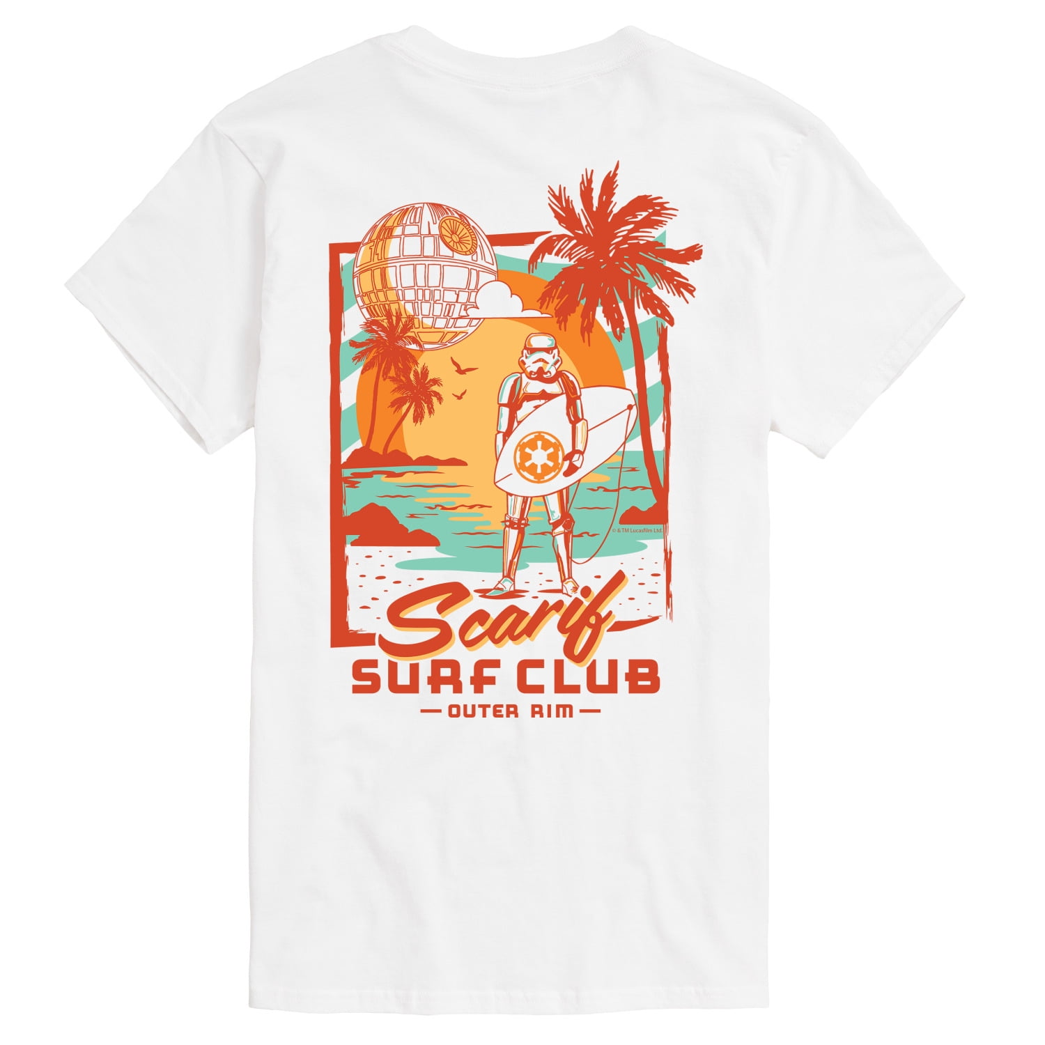 Star Wars - Scarif Surf Club - Men's Short Sleeve Graphic T-Shirt