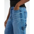 thumbnail image 5 of Scoop Women's Barrel Carpenter Jeans, Sizes 0-20, 5 of 6
