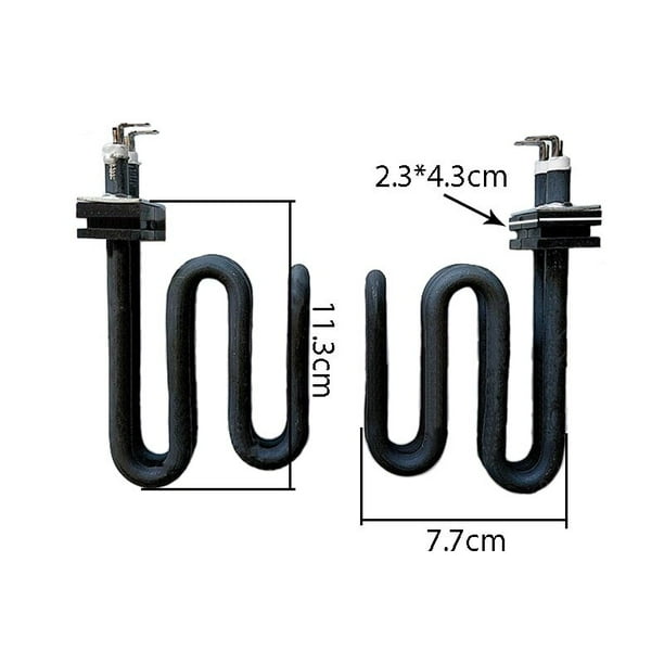 temperature heating tube electric water heater washing machine heating