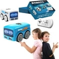 thumbnail image 1 of Magic Mini RC Bus – 2026 Upgraded Gesture & Remote Control Smart Sensor Car, Auto-Avoidance Line Tracking Desktop Vehicle with LED Expression Lights, Interactive Toy Car for Kids & Adults, 1 of 7
