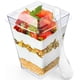 thumbnail image 1 of Vasos para postres Sammray de 5 oz, paquete de 100 con tapas y cucharas, 1 of 8