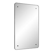 Renwil Aine 36 Tall Rectangular Mirror, Matte Black