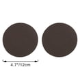 thumbnail image 4 of Kiven Fabric Led Light Cover,Light Blocking Stickers, 4.7in in Dia,Dark Brown Fabric Ceiling Light Filters, 4 of 6