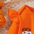 thumbnail image 6 of HCNTES Baby Girl Clothes Halloween Baby Girl Outfit Newborn 1st Halloween Punmkin Romper Tutu Skirt Dress Headband Cute Fall Clothes 3Pcs Sets 0 3 6 9 12 18 Months, 6 of 8