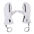 thumbnail image 2 of Ski Mittens, Windproof Snow Mitts White  for Outdoor Work M,L,XL, 2 of 7