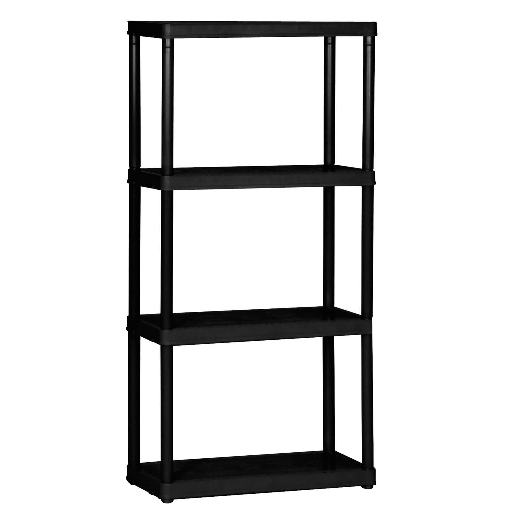 Gracious Living 4Tier Shelf Light Duty Indoor Garage Storage Shelving