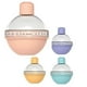 thumbnail image 3 of 4 Pack Ice Ball Maker, Whiskey Ice Mold, Silicone Ice Square Tray, 2.5 Inches Sphere Ice Mold For W, 3 of 5