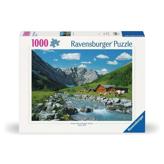 Rompecabezas Ravensburger Montañas Austríacas 1000 piezas