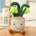 thumbnail image 1 of Creative Succulent Plant Decoration Plush Fun Simulation Potted Office Home Decoration-SinKeeU, 1 of 4