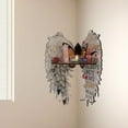 thumbnail image 5 of AngelWings Wall Mounted Corner Shelf Wooden Floating Corner Shelves Floating Shelves for Wall Corner Shelf Wall Mounted, 5 of 6