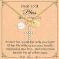 thumbnail image 2 of Christmas Gifts for Grandkids, Cross Necklace for daughter,14K Gold Plated Initial Necklace Jewelry First Communion Baptism Christmas Gifts, Stocking Stuffers for families daugter, 2 of 26