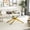Gold, variant on 47.2" Rectangular Glass Coffee Table, Holaki Modern Tempered Glass Kitchen Table with Sturdy Metal Legs, Center Table Sofa Table for Living Room Small Space, Gold