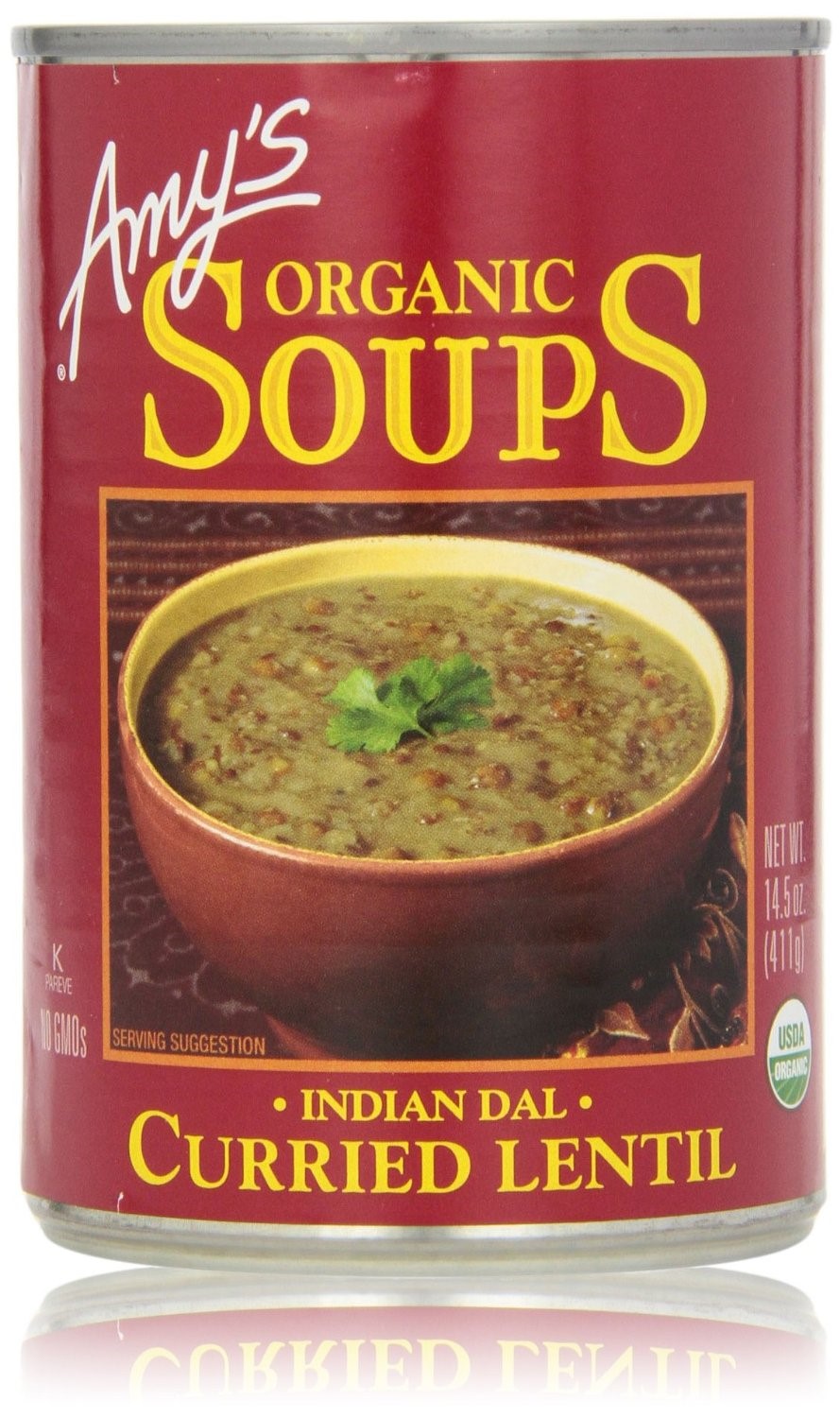 Amy's Organic Curried Lentil Soup, 14.5 Ounce by Amy's Kitchen Inc