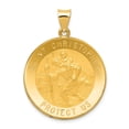 thumbnail image 1 of FB Jewels 14K Yellow Gold Saint Christopher Medal Pendant, 1 of 4