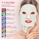 thumbnail image 3 of Mascarilla facial LED de terapia de luz THSTPA de 7 colores con cuidado del cuello, 3 of 8