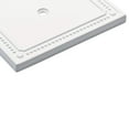 thumbnail image 5 of Franklin Brass W35060-PW-C Classic Beaded Single Decorator Wall Plates, White, 5 of 8
