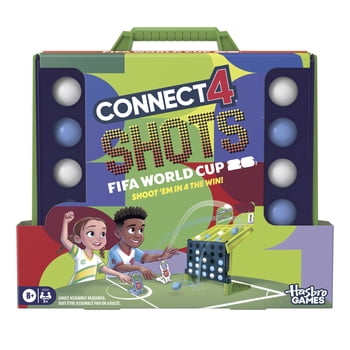 Connect 4 Shots Coupe du Monde de la FIFA 2026, jeu familial pour fans de soccer et enfants dès 8 ans