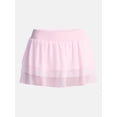 thumbnail image 5 of No Boundaries Crinkle Chiffon Mini Skort, Women's XXS-XXL, 5 of 5