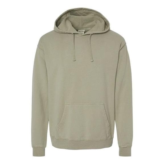 ComfortWash by Hanes GDH450 Garment Dyed Unisex Hooded Pullover Sweatshirt-Faded Fatigue-S