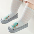 thumbnail image 2 of Kmdttou Floor Socks Children's Toddler Socks Cotton Breathable Non-slip Bottom Children's Socks Trampoline Socks, 2 of 6