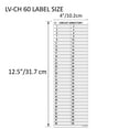 thumbnail image 2 of LV Replacement for Cutler Hammer Eaton Electrical Circuit Breaker Fuse Panel Directory Labels Stickers CKTDIR (60 Circuits 1 Pcs), 2 of 5