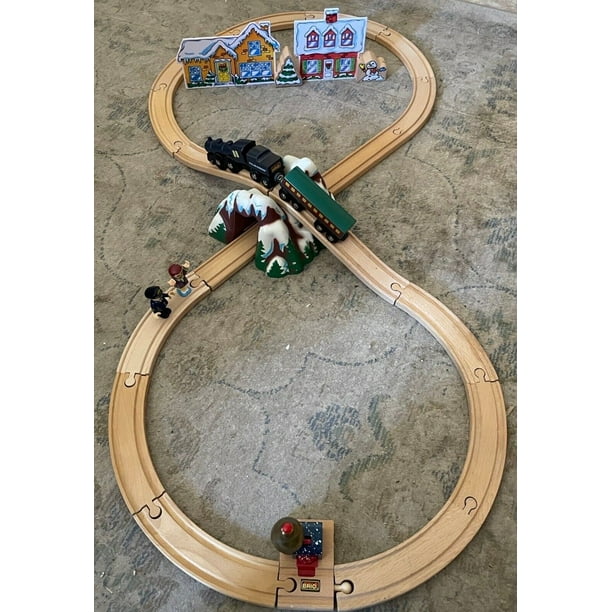 BRIO Wooden Train Railway Polar Express Holiday Set