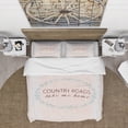 thumbnail image 2 of Designart 'Farmhouse Florals XX' Farmhouse Duvet Cover Set, 2 of 4