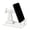 White, variant on Nano Gel Vacuum Lock Phone Holder, Mech Style Car Mount, Grip Mount Phone Holder, 360 Grip Phonemount, Washable Wonder 360 Degree Rotation, Suitablefor Car Navigation in-Car Dashboard